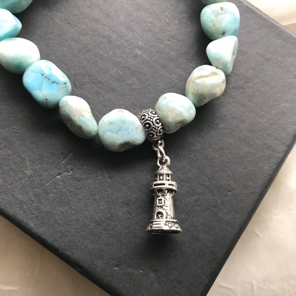 Gemstone Stretch Bracelet - Picture 2 of 3